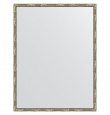 Зеркало Evoform Definite 87х67 BY 0677 в багетной раме - Серебряный бамбук 24 мм