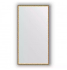 Зеркало Evoform Definite 128х68 Витая латунь