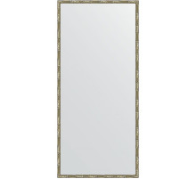 Зеркало Evoform Definite 147х67 BY 0762 в багетной раме - Серебряный бамбук 24 мм