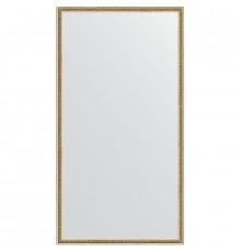 Зеркало Evoform Definite 128х68 BY 0743 в багетной раме - Витое золото 28 мм