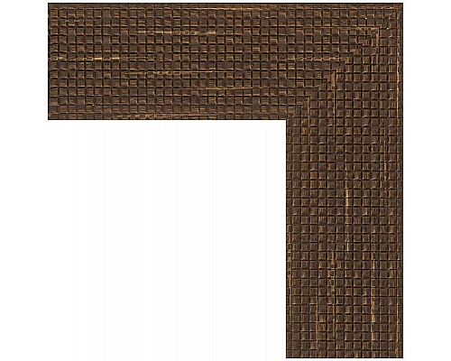 Купить Зеркало Evoform Definite Floor 197х78 BY 6003 в багетной раме - Мозаика античная медь 70 мм в магазине сантехники Santeh-Crystal.ru