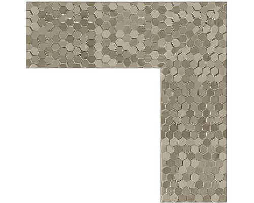 Заказать Зеркало Evoform Definite Floor 197х78 BY 6006 в багетной раме - Соты титан 70 мм в магазине сантехники Santeh-Crystal.ru