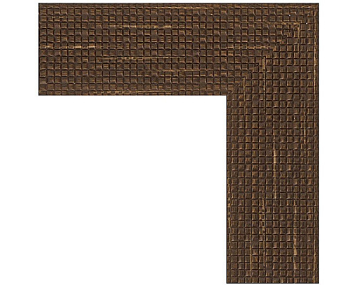 Приобрести Зеркало Evoform Definite Floor 197х108 BY 6015 в багетной раме - Мозаика античная медь 70 мм в магазине сантехники Santeh-Crystal.ru