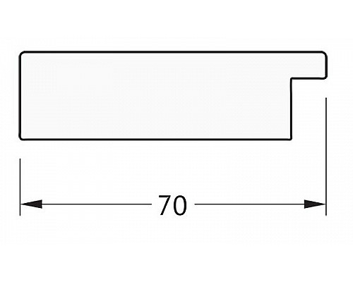 Купить Зеркало Evoform Definite Floor 197х108 BY 6016 в багетной раме - Соты медь 70 мм в магазине сантехники Santeh-Crystal.ru