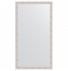 Зеркало Evoform Definite Floor 197х108 BY 6017 в багетной раме - Соты алюминий 70 мм