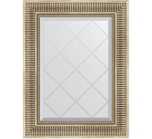 Зеркало Evoform Exclusive-G 75х57 BY 4024 с гравировкой в багетной раме - Серебряный акведук 93 мм