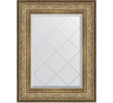 Зеркало Evoform Exclusive-G 78х60 BY 4038 с гравировкой в багетной раме - Виньетка античная бронза 109 мм