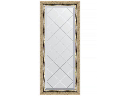 Santeh-Crystal.ru: Зеркало Evoform Exclusive-G 123х53 BY 4046 с гравировкой в багетной раме - Состаренное серебро с плетением 70 мм Купить Зеркало Evoform Exclusive-G 123х53 BY 4046 с гравировкой в багетной раме - Состаренное серебро с плетением 70 мм в магазине сантехники Santeh-Crystal.ru
