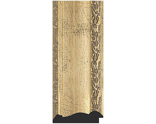 Заказать Зеркало Evoform Exclusive-G 132х62 BY 4084 с гравировкой в багетной раме - Состаренное серебро с орнаментом 120 мм в магазине сантехники Santeh-Crystal.ru