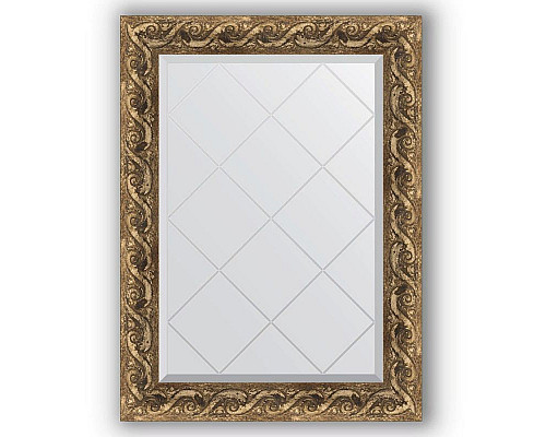 Заказать Зеркало Evoform Exclusive-G 88х66 Фреска в магазине сантехники Santeh-Crystal.ru