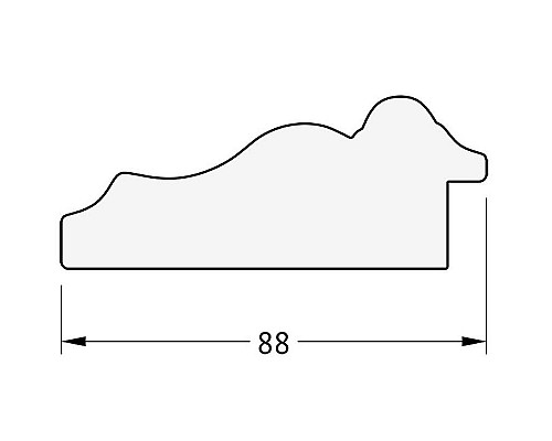 Заказать Зеркало Evoform Exclusive-G 89х66 BY 4103 с гравировкой в багетной раме - Римское золото 88 мм в магазине сантехники Santeh-Crystal.ru