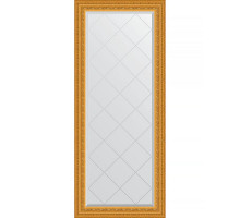 Зеркало Evoform Exclusive-G 154х65 BY 4138 с гравировкой в багетной раме - Сусальное золото 80 мм