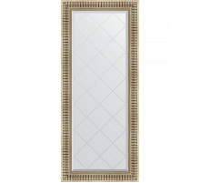 Зеркало Evoform Exclusive-G 157х67 BY 4153 с гравировкой в багетной раме - Серебряный акведук 93 мм