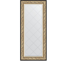 Зеркало Evoform Exclusive-G 160х70 BY 4165 с гравировкой в багетной раме - Барокко золото 106 мм
