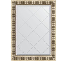 Зеркало Evoform Exclusive-G 105х77 BY 4196 с гравировкой в багетной раме - Серебряный акведук 93 мм