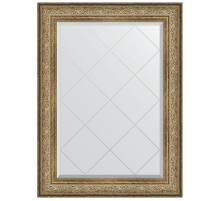 Зеркало Evoform Exclusive-G 108х80 BY 4210 с гравировкой в багетной раме - Виньетка античная бронза 109 мм