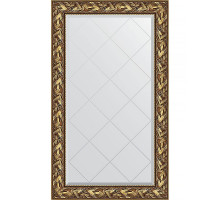 Зеркало Evoform Exclusive-G 133х79 BY 4242 с гравировкой в багетной раме - Византия золото 99 мм