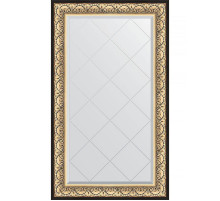 Зеркало Evoform Exclusive-G 135х80 BY 4251 с гравировкой в багетной раме - Барокко золото 106 мм