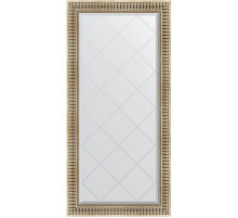 Зеркало Evoform Exclusive-G 160х77 BY 4282 с гравировкой в багетной раме - Серебряный акведук 93 мм