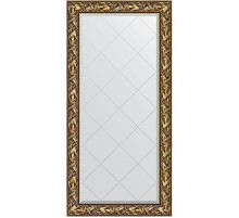 Зеркало Evoform Exclusive-G 161х79 BY 4285 с гравировкой в багетной раме - Византия золото 99 мм