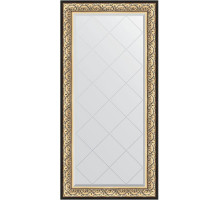 Зеркало Evoform Exclusive-G 162х80 BY 4294 с гравировкой в багетной раме - Барокко золото 106 мм