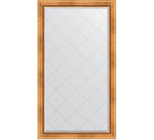 Зеркало Evoform Exclusive-G 171х96 BY 4404 с гравировкой в багетной раме - Римское золото 88 мм