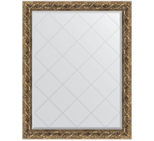 Зеркало Evoform Exclusive-G 121х96 BY 4356 с гравировкой в багетной раме - Фреска 84 мм
