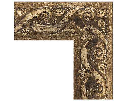 Заказать Зеркало Evoform Exclusive-G 121х96 BY 4356 с гравировкой в багетной раме - Фреска 84 мм в магазине сантехники Santeh-Crystal.ru