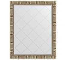 Зеркало Evoform Exclusive-G 122х97 BY 4368 с гравировкой в багетной раме - Серебряный акведук 93 мм