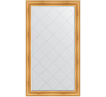 Зеркало Evoform Exclusive-G 174х99 BY 4417 с гравировкой в багетной раме - Травленое золото 99 мм