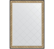 Зеркало Evoform Exclusive-G 190х135 BY 4509 с гравировкой в багетной раме - Барокко золото 106 мм
