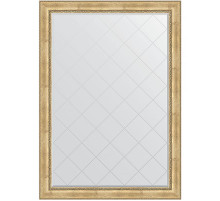 Зеркало Evoform Exclusive-G 192х137 BY 4514 с гравировкой в багетной раме - Состаренное серебро с орнаментом 120 мм