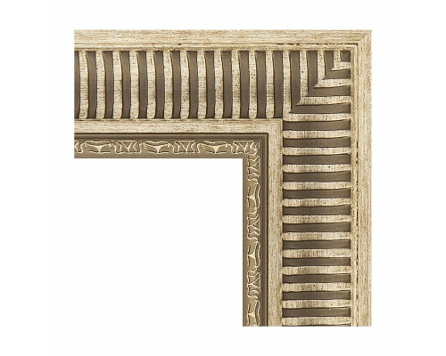 Купить Зеркало Evoform Exclusive-G 187х132 BY 4497 с гравировкой в багетной раме - Серебряный акведук 93 мм в магазине сантехники Santeh-Crystal.ru