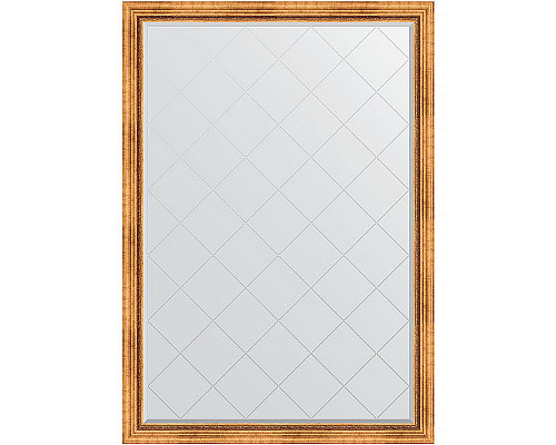 Купить Зеркало Evoform Exclusive-G 186х131 BY 4490 с гравировкой в багетной раме - Римское золото 88 мм в магазине сантехники Santeh-Crystal.ru