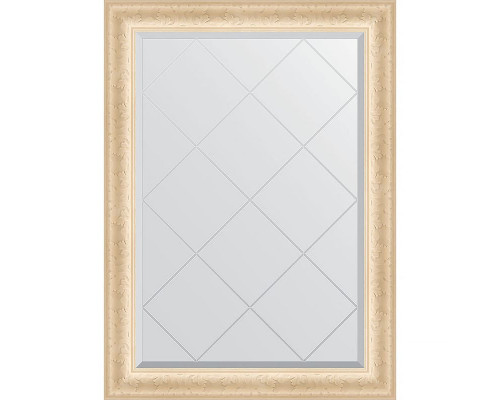 Приобрести Зеркало Evoform Exclusive-G 102х75 BY 4183 с гравировкой в багетной раме - Старый гипс 82 мм в магазине сантехники Santeh-Crystal.ru
