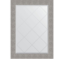 Зеркало Evoform Exclusive-G 104х76 BY 4195 с гравировкой в багетной раме - Чеканка серебряная 90 мм