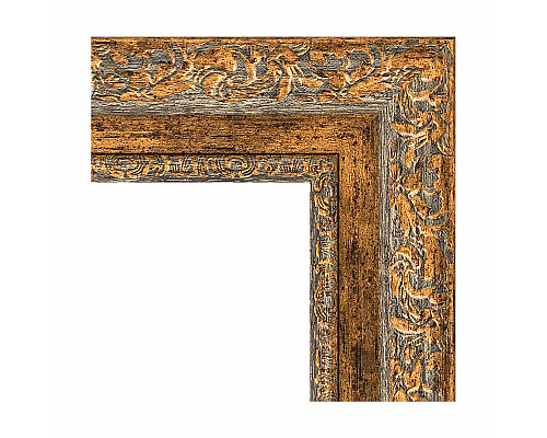 Приобрести Зеркало Evoform Exclusive-G 125х55 BY 4058 с гравировкой в багетной раме - Виньетка античная бронза 85 мм в магазине сантехники Santeh-Crystal.ru