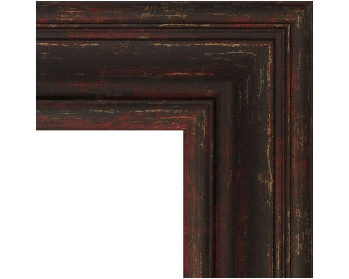 Заказать Зеркало Evoform Exclusive-G 106х79 BY 4205 с гравировкой в багетной раме - Темный прованс 99 мм в магазине сантехники Santeh-Crystal.ru