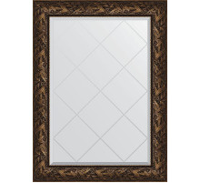 Зеркало Evoform Exclusive-G 106х79 BY 4201 с гравировкой в багетной раме - Византия бронза 99 мм