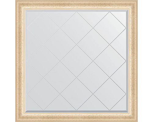 Заказать Зеркало Evoform Exclusive-G 105х105 BY 4441 с гравировкой в багетной раме - Старый гипс 82 мм в магазине сантехники Santeh-Crystal.ru
