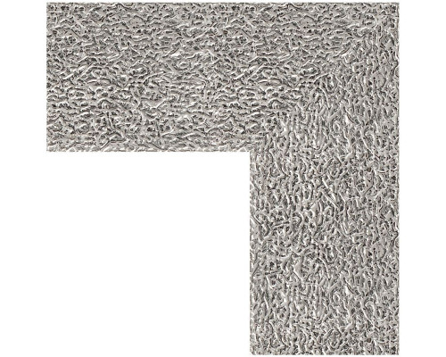 Купить Зеркало Evoform Exclusive-G 106х106 BY 4453 с гравировкой в багетной раме - Чеканка серебряная 90 мм в магазине сантехники Santeh-Crystal.ru