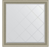 Зеркало Evoform Exclusive-G 106х106 BY 4450 с гравировкой в багетной раме - Хамелеон 88 мм