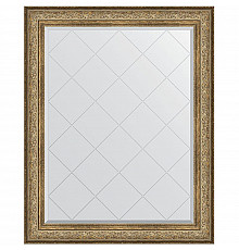 Зеркало Evoform Exclusive-G 125х100 BY 4382 с гравировкой в багетной раме - Виньетка античная бронза 109 мм