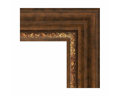 Приобрести Зеркало Evoform Exclusive-G 131х76 BY 4234 с гравировкой в багетной раме - Римская бронза 88 мм в магазине сантехники Santeh-Crystal.ru