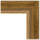 Приобрести Зеркало Evoform Exclusive-G 123х53 BY 4047 с гравировкой в багетной раме - Состаренная бронза с плетением 70 мм в магазине сантехники Santeh-Crystal.ru