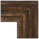 Купить Зеркало Evoform Exclusive-G 110х82 BY 4215 с гравировкой в багетной раме - Состаренное дерево с орнаментом 120 мм в магазине сантехники Santeh-Crystal.ru