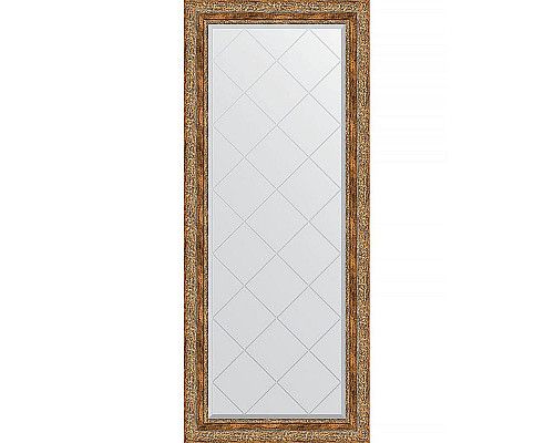 Купить Зеркало Evoform Exclusive-G 155х66 BY 4144 с гравировкой в багетной раме - Виньетка античная бронза 85 мм в магазине сантехники Santeh-Crystal.ru