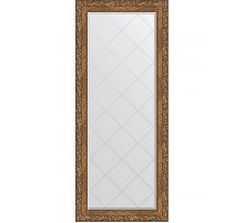 Зеркало Evoform Exclusive-G 155х66 BY 4142 с гравировкой в багетной раме - Виньетка бронзовая 85 мм