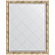 Заказать Зеркало Evoform Exclusive-G 118х93 BY 4349 с гравировкой в багетной раме - Прованс с плетением 70 мм в магазине сантехники Santeh-Crystal.ru