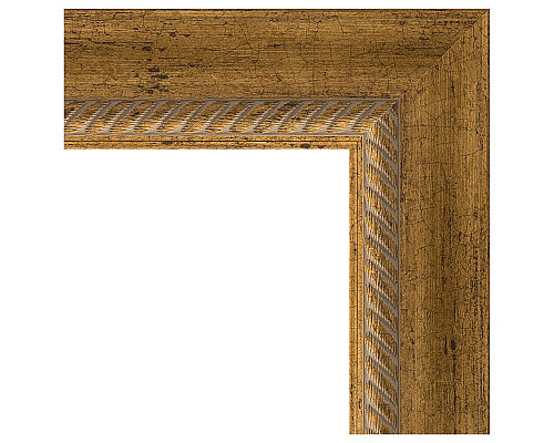 Купить Зеркало Evoform Exclusive-G 118х93 BY 4348 с гравировкой в багетной раме - Состаренная бронза с плетением 70 мм в магазине сантехники Santeh-Crystal.ru
